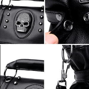 Black Skull Gothic Satchel