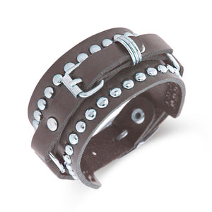 Punk Goth Buckle Bracelet