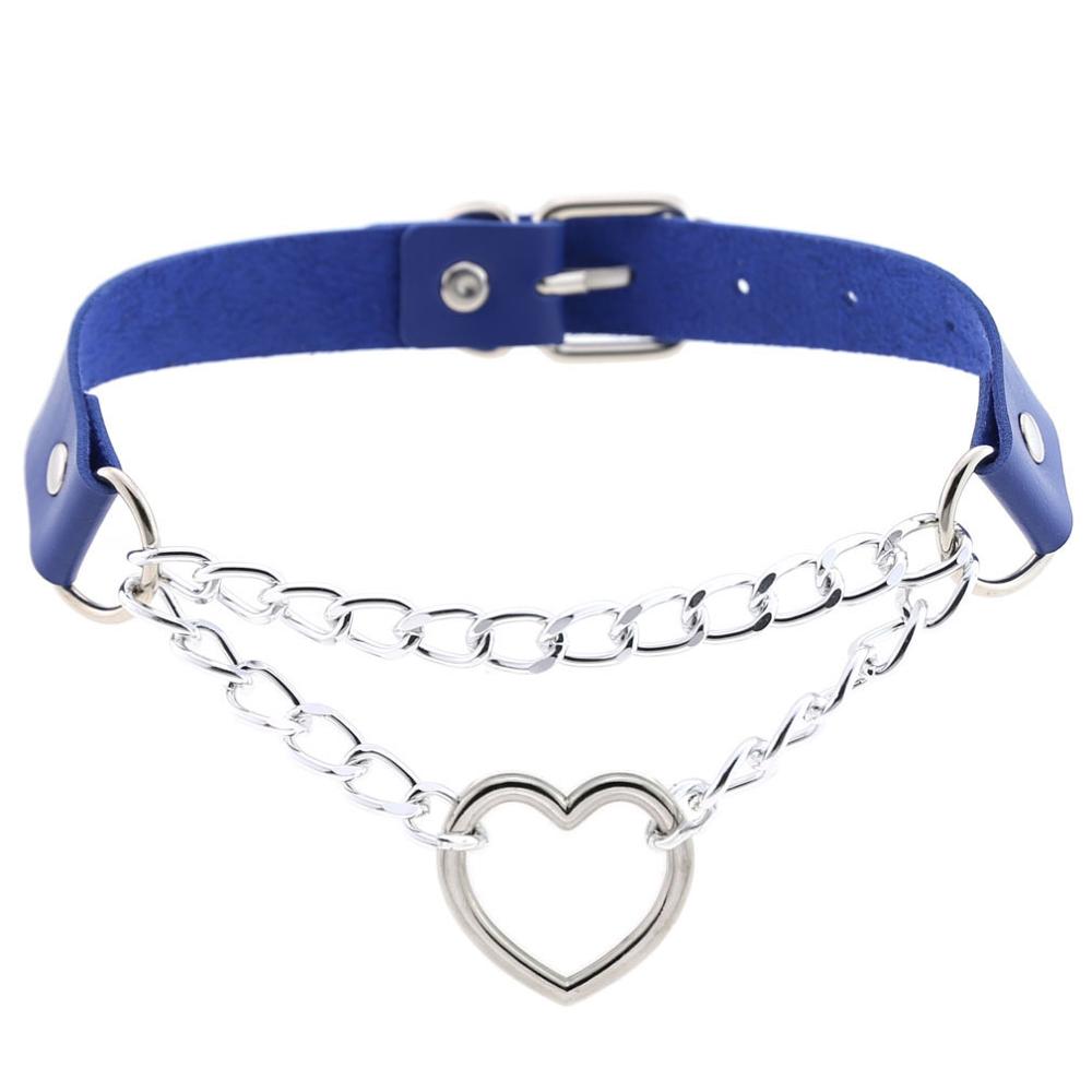 Harajuku Adjustable Heart Choker