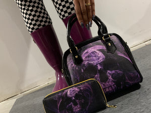 Gothic Ghoulsome Handbag Set