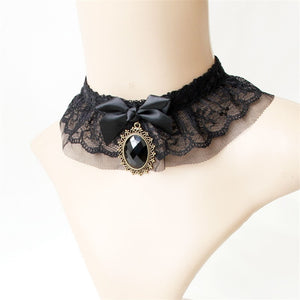 Vintage Lace Bib Choker