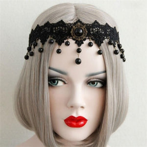 Gothic Vintage Lace Headband