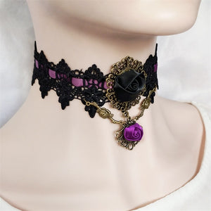 Victorian Vintage Lace Party Choker