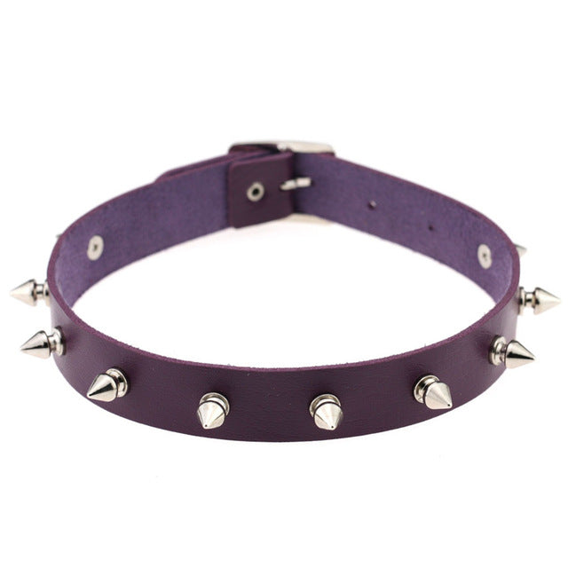 Harajuku Spike Choker