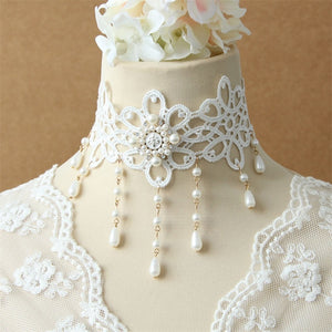 Elegant Victorian Lace Special Occasion Choker