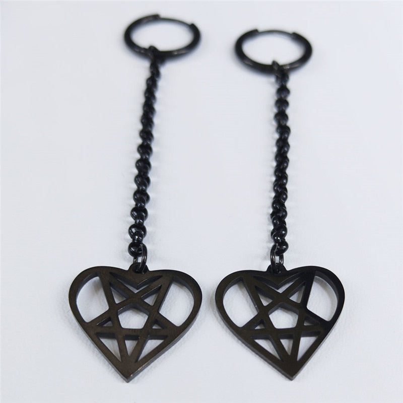 Gothic Witchcraft Drop Earrings