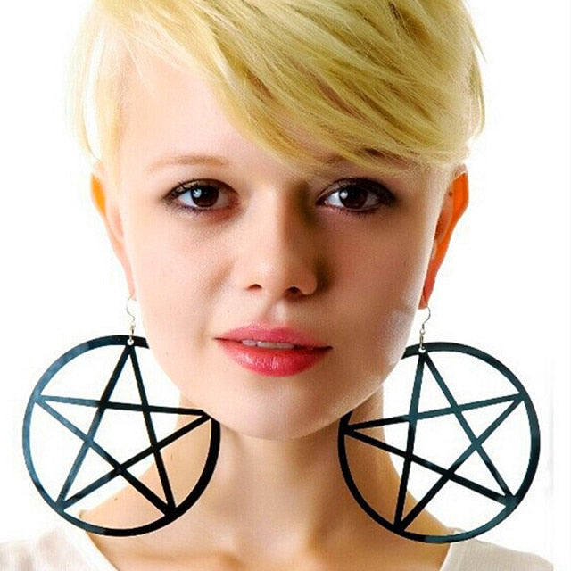 Pentagram Earrings