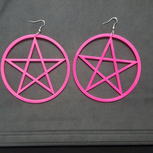 Pentagram Earrings