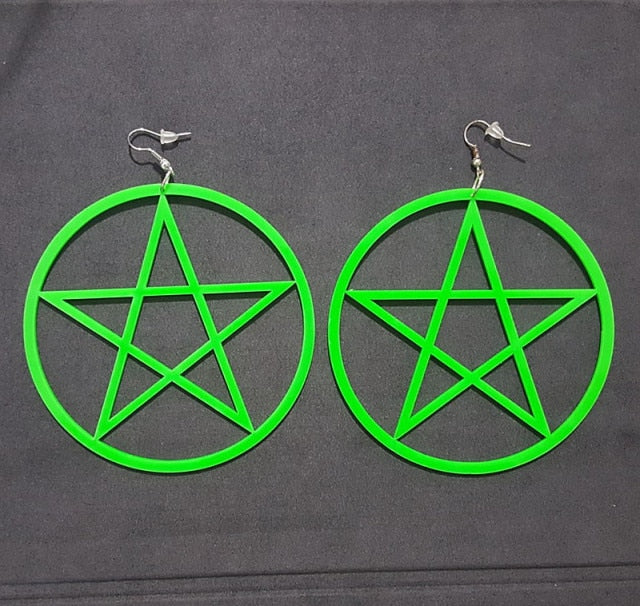 Pentagram Earrings