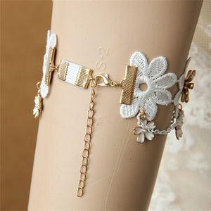 Vintage Lace Flower Arm Bracelet