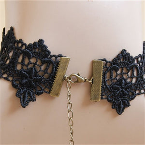 Gothic Vintage Lace Statement Choker