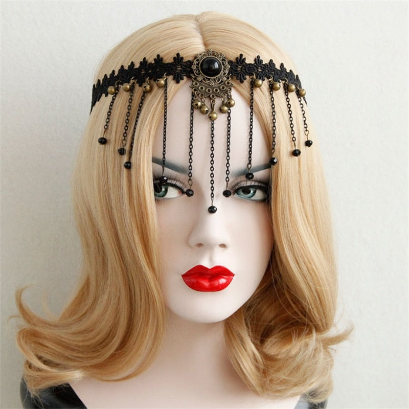 Victorian Vintage Tassel Headband