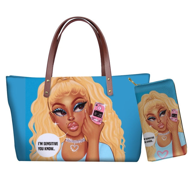 Queen Tote Set