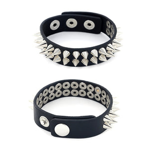 Punk Spike Cuff Bracelet