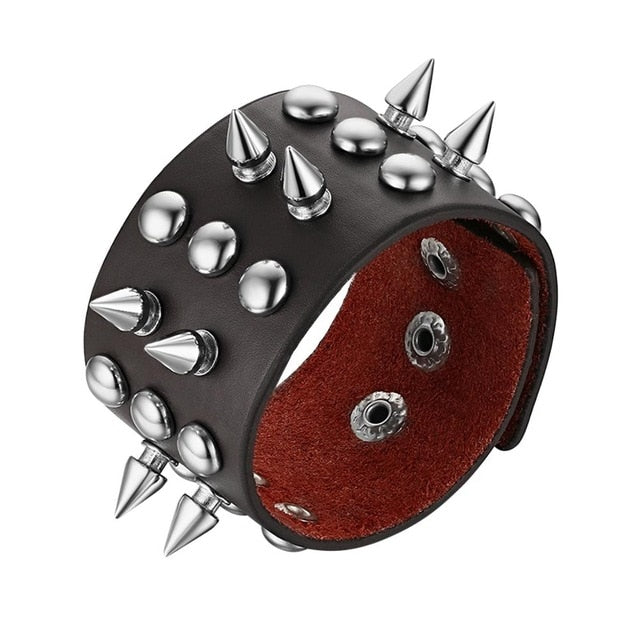 Gothic Punk Spike Bracelet