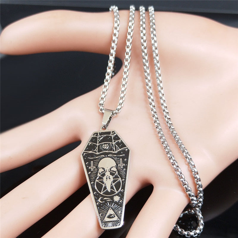 Witchcraft Coffin Necklace