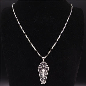 Witchcraft Coffin Necklace