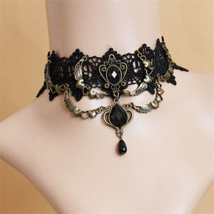 Medieval Vintage Lace Choker