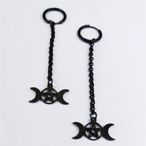 Gothic Witchcraft Drop Earrings