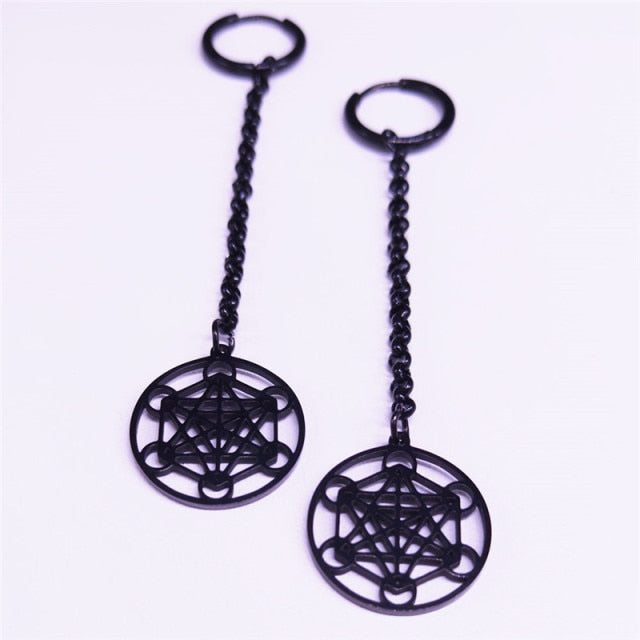 Gothic Witchcraft Drop Earrings