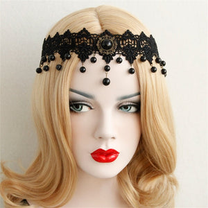 Gothic Vintage Lace Headband
