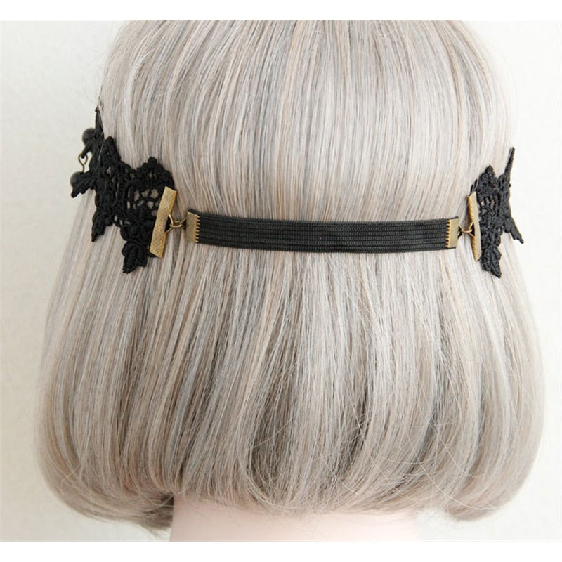 Gothic Vintage Lace Headband